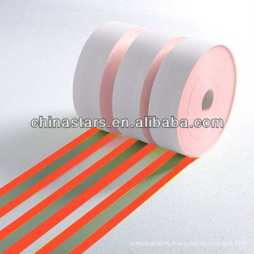 EN533 high visibility orange flame retardant reflective tape